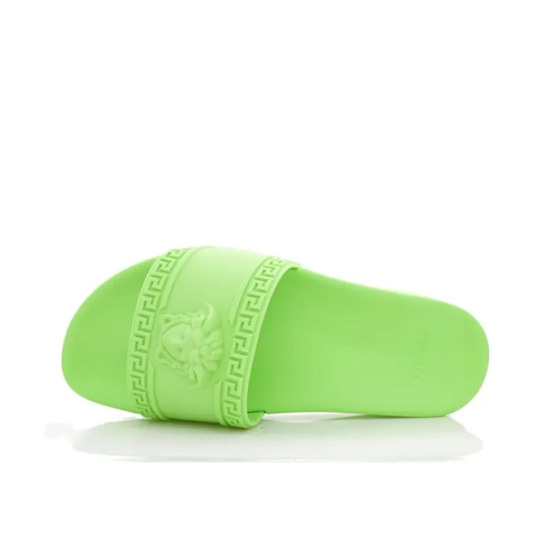 VERSACE Palazzo Medusa Pool Slide 'Citron'-3