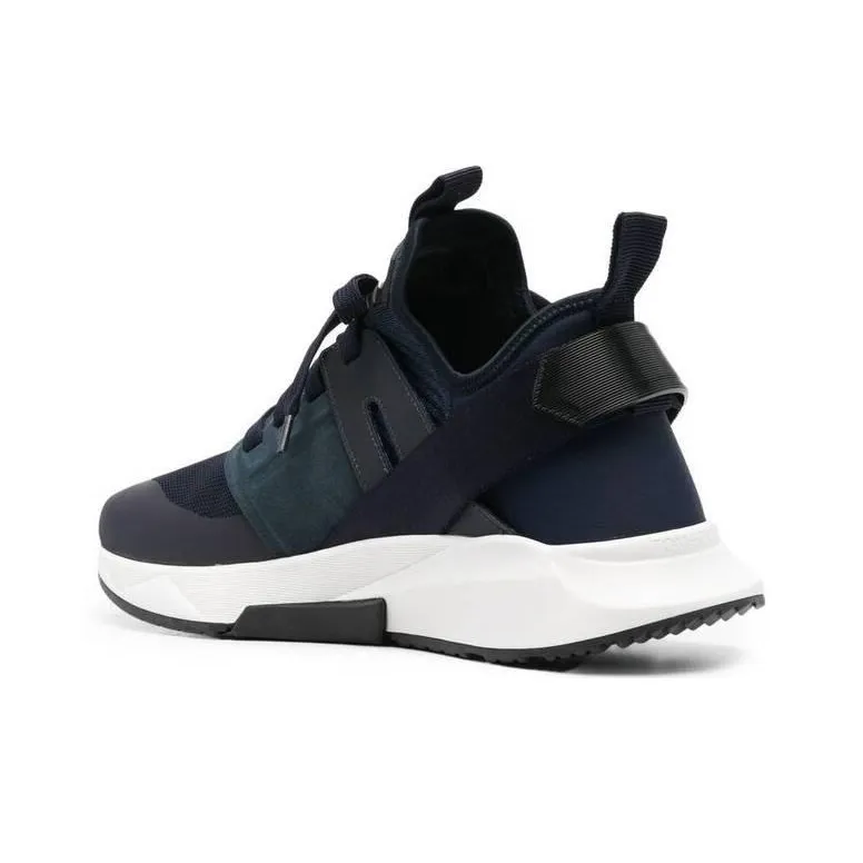 TOM FORD Cushioning Low-Top Sports Casual Shoes Men's White-3