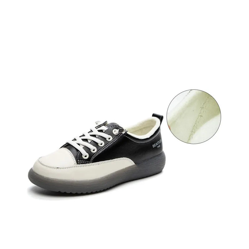 Medd Non-slip Lightweight Low-Top Skateboard Shoes Women's-20