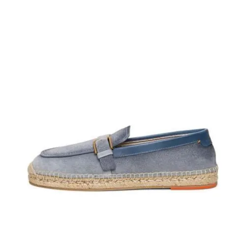 Santoni Espadrilles Men Light Blue