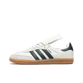 Adidas Originals Humanrace Anti-Slip And Wear-Resistant Lightweight Low-Top Skateboard Shoes White Black