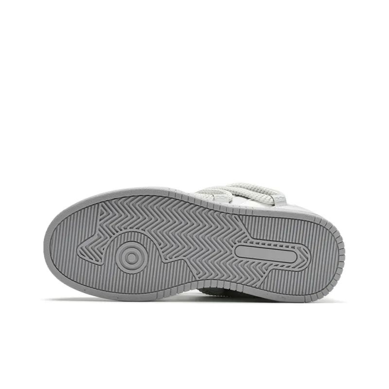 TCELLARS Low Top Skateboard Shoes Unisex Cream Gray-3