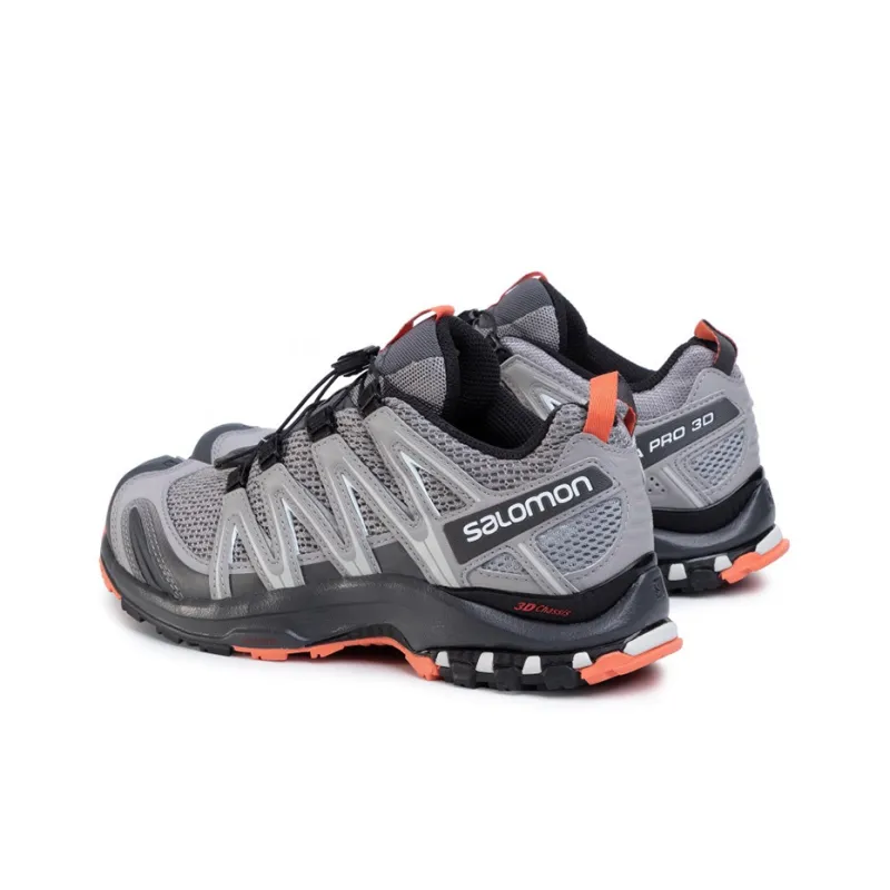 SALOMON Xa Pro 3D W 'Grey Black Orange' Women's-2
