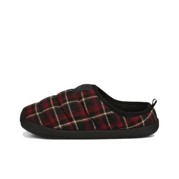 PUMA Scuff Flannel Slip On 'Black Red'