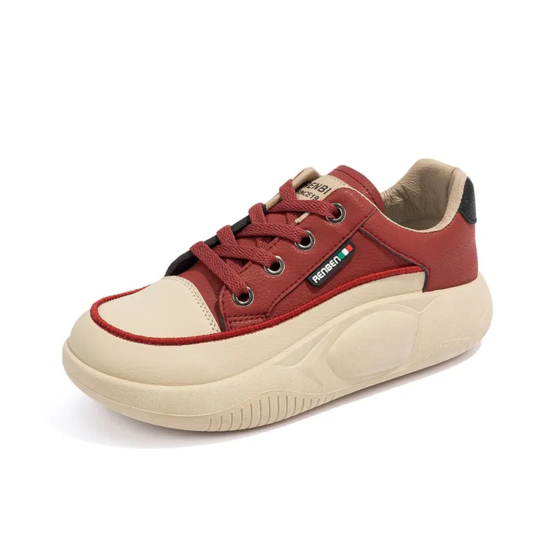 Humanism 1986 Thermal Height Increasing Lightweight Low Top Casual Shoes Women's-9