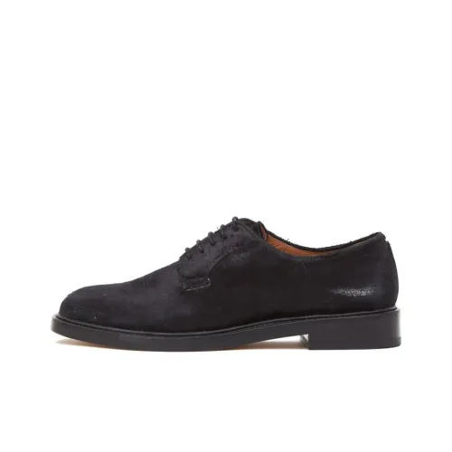 Maison Margiela Velvet Derby Shoes