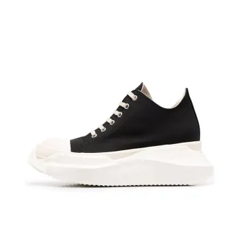 Rick Owens DRKSHDW Mid Top Skateboard Shoes Women's Black