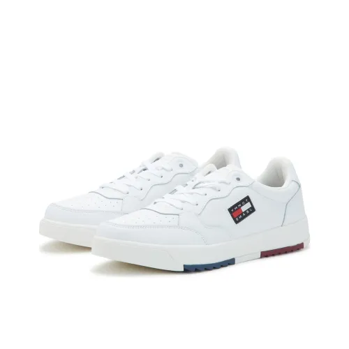 Tommy Hilfiger Skateboard Shoes Men Low-Top White