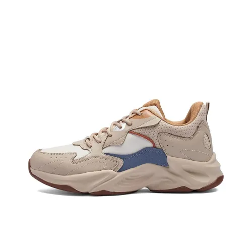 361° Slip Resistant, Abrasion Resistant, Lightweight Low Top Sports Casual Shoes Wheat Brown