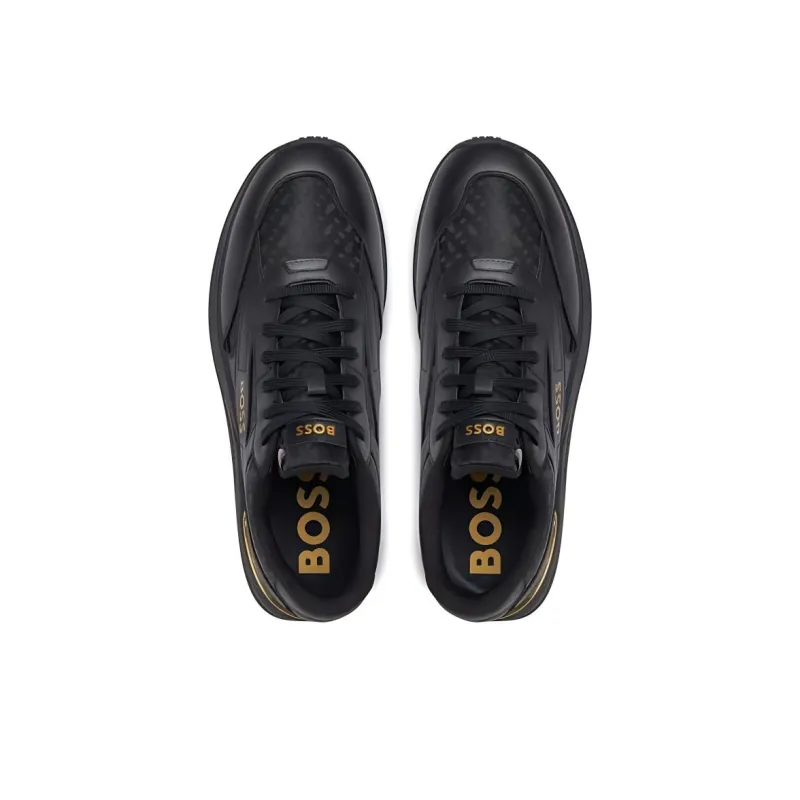 BOSS Kurt Panelled Sneakers-3