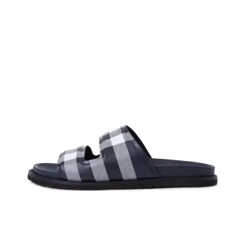 Burberry Stylish Sandal Men's Dark Blue