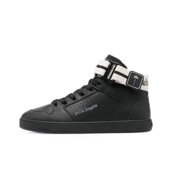 PALM ANGELS High Top Stylish Skateboarding Shoes Men's Black