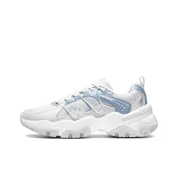 LiNing Cushioning Wear Resistant Rebound Low Top Sports Casual Shoes Men's Gray Blue