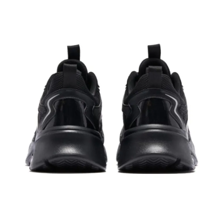QIAODAN Cushioning Anti-Slip And Wear-Resistant Low-Top Running Shoes Men's Black-5