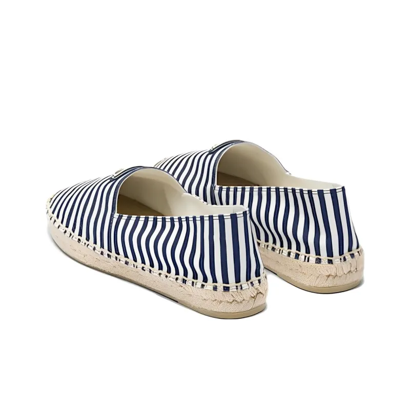 PRADA Casual Single Shoes Women's Blue White-4