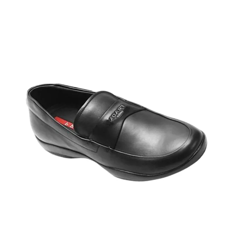 PRADA Men's Casual Shoes Men Low Top Black-1