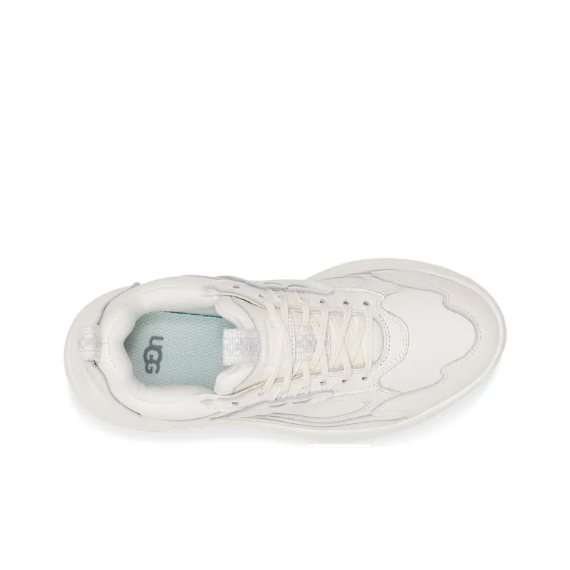 UGG CA1 Leather Trainers 'White Black' Women's-4