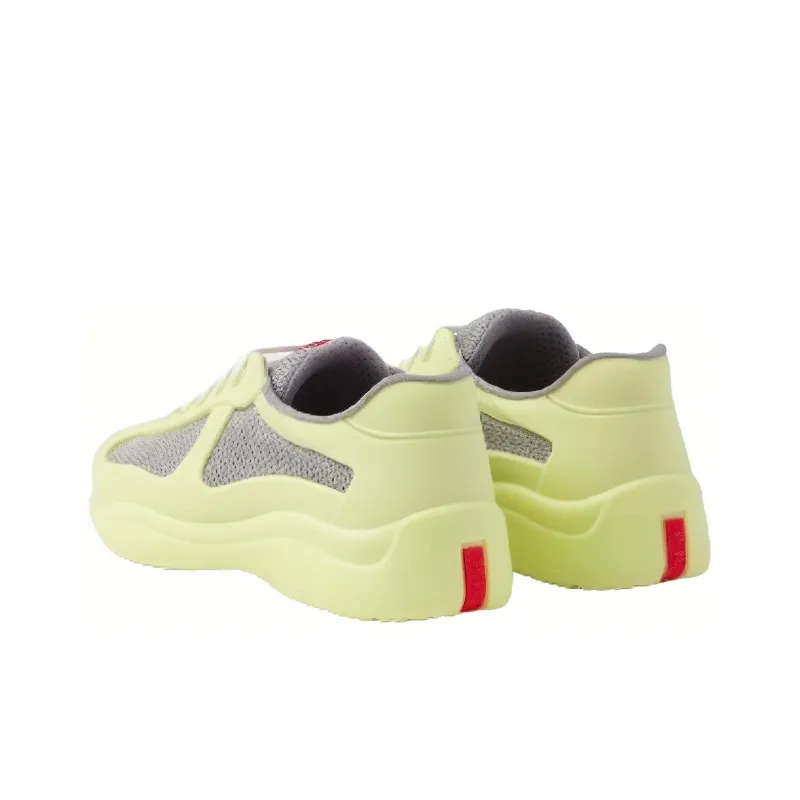 PRADA America's Cup Panelled Sneakers-3