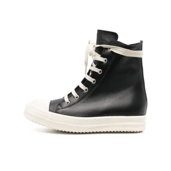 RICK OWENS Rubber toecap High top Sneakers