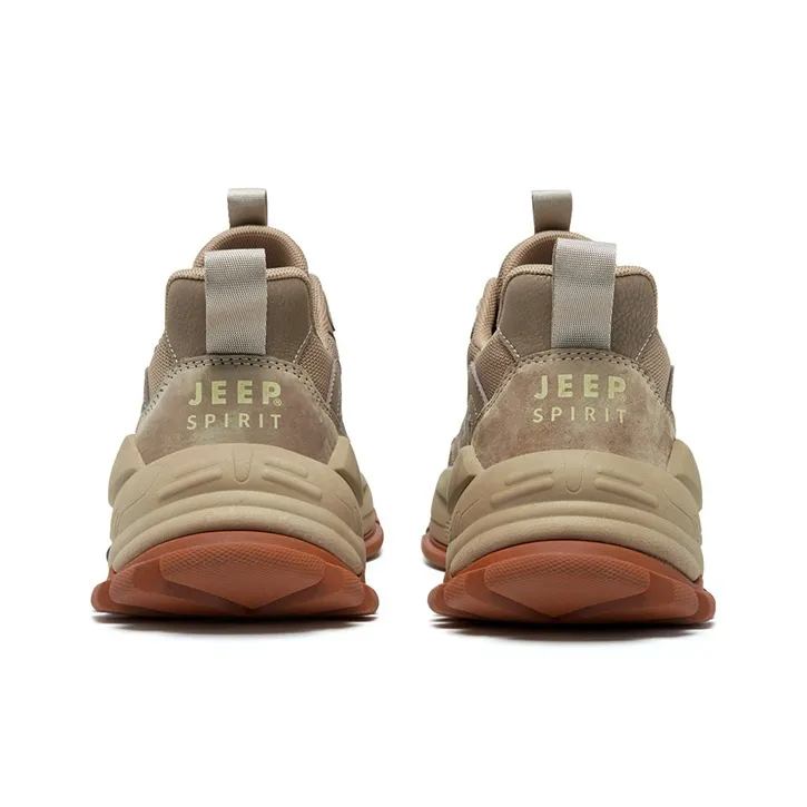JEEP SPIRIT Slip Resistant, Abrasion Resistant, Breathable, Height Increasing Low Top Casual Shoes Unisex-4