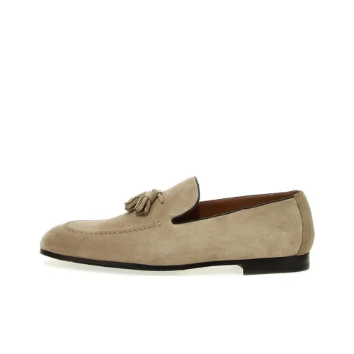 DOUCAL'S Tassel-detail Suede Loafers