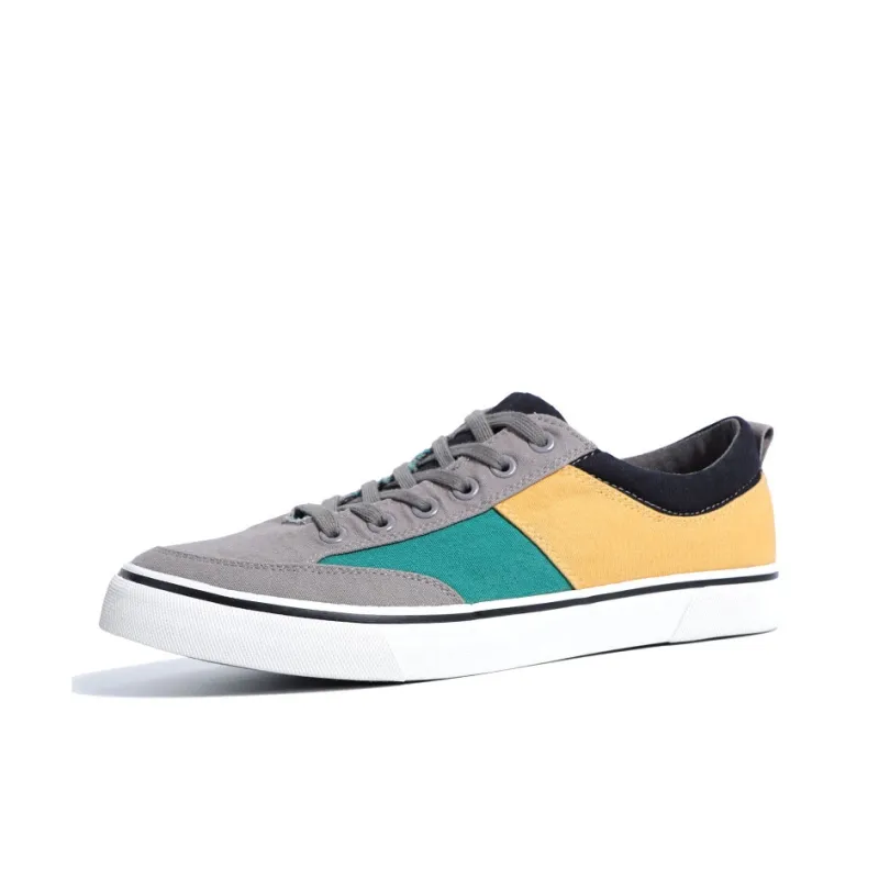 Baoda Lightweight And Breathable Low Top Canvas Shoes Men's-2