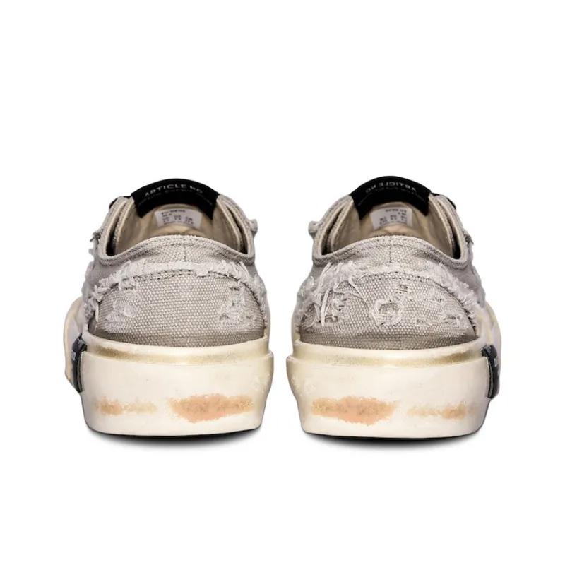 ARTICLE NO. Low Top Stylish Skateboarding Shoes Unisex Gray-3