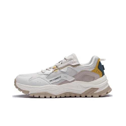 361° Cushioning Wear-Resistant Low-Top Running Shoes Men's Taupe