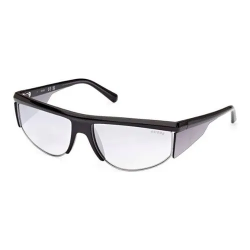 GUESS Browline Sunglasses Men's Black