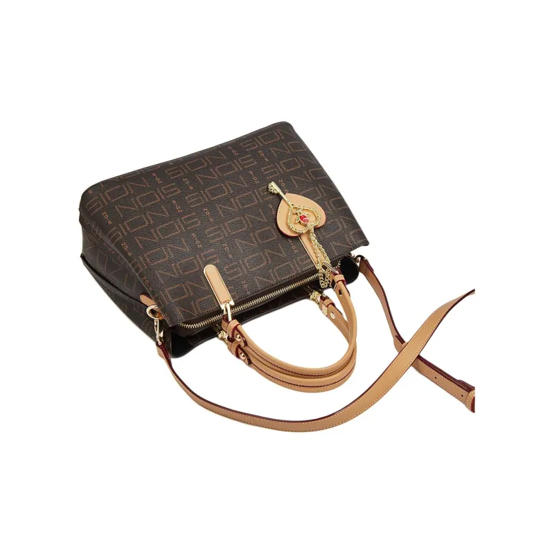 Marino Orlandi PVC Handbag Women's Coffee-5