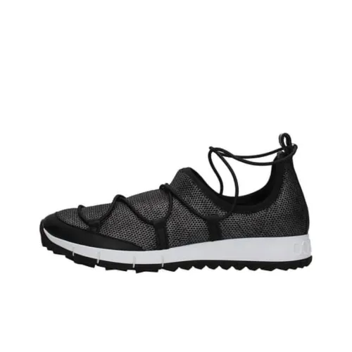 III Choo Low-Top Casual Shoes Women's Black White