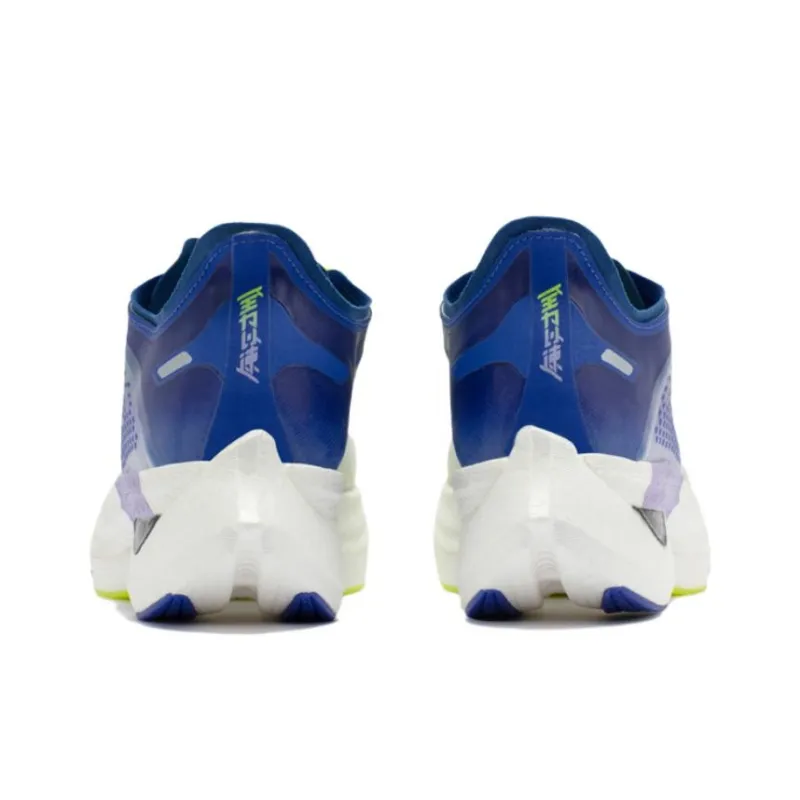 361° Feibiao CQT Low Top Running Shoes Unisex White Blue-3
