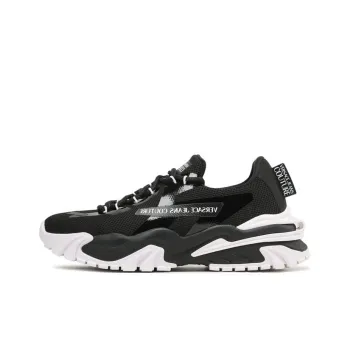 VERSACE JEANS Couture Panelled Lace up Sneakers
