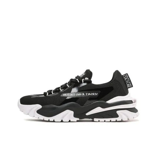 VERSACE JEANS Couture Panelled Lace up Sneakers