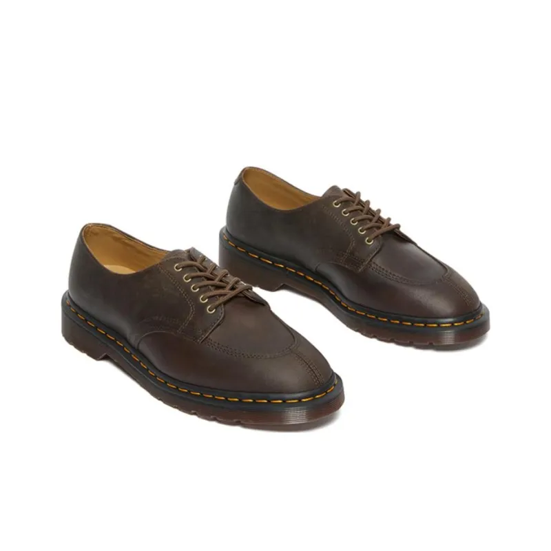 Dr.Martens 2046 Crazy Horse Leather Oxford Shoes 'Dark Brown'-1