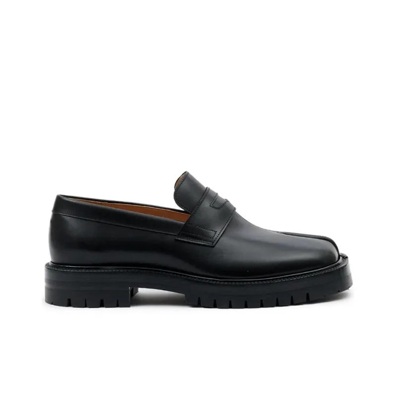 Maison Margiela Round Toe Slip On Loafers-1