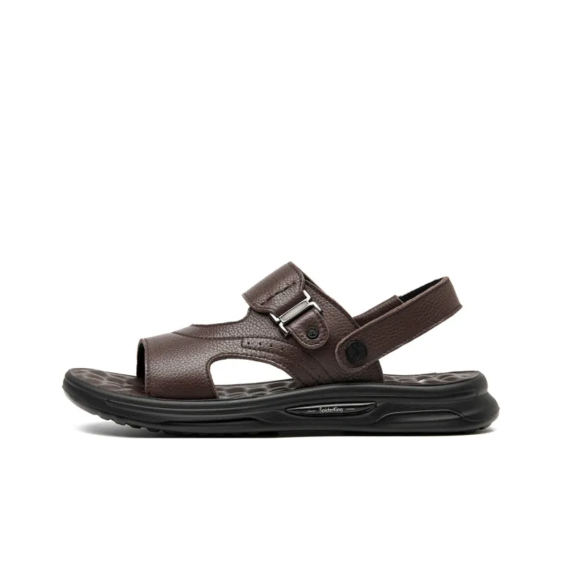 Spider King Beach Sandals Brown-2