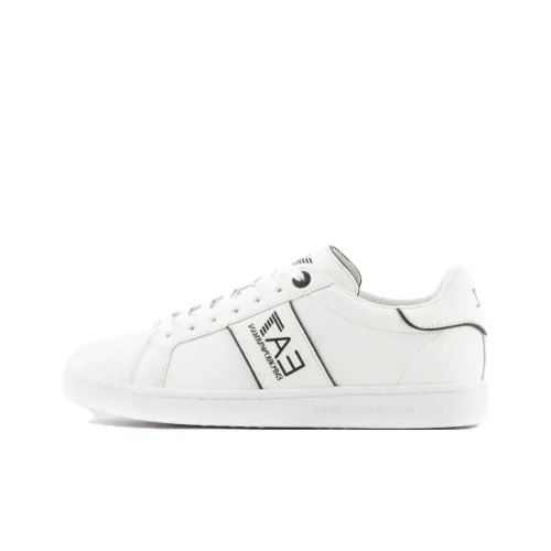 Ea7 EMPORIO ARMANI Logo-print Leather Sneakers