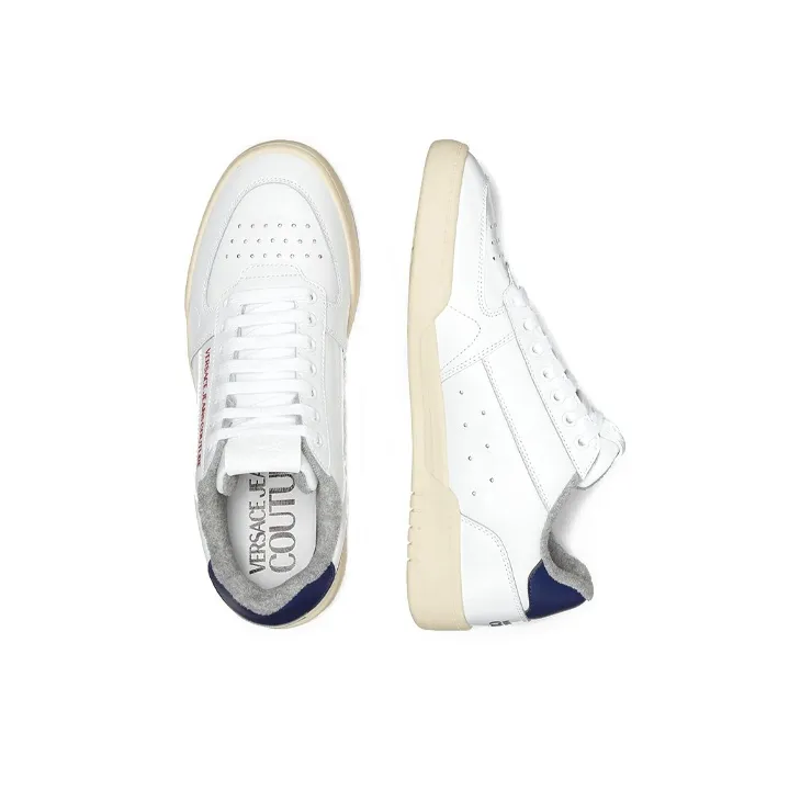 VERSACE JEANS Versace Stylish Skateboarding Shoes Men's White-3