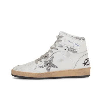Golden Goose Sky-Star Stylish Skateboarding Shoes Men's White