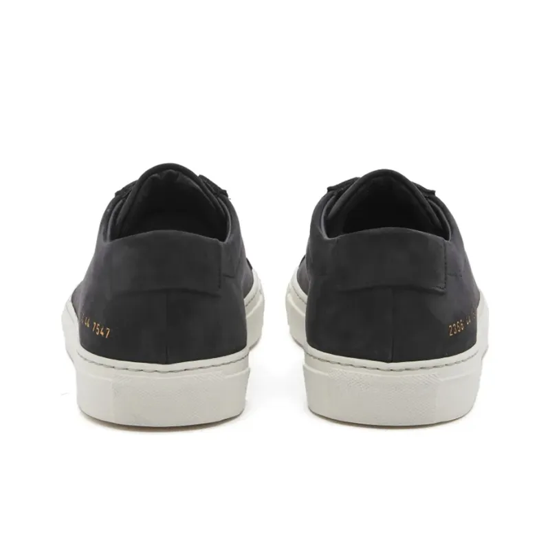COMMON PROJECTS Common Project Original Achilles Low Black Nubuck-3