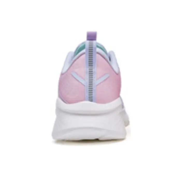 XTEP Anti-Slip Wear-Resistant Breathable Lightweight Low-Top Running Shoes Women's Blue Pink-3