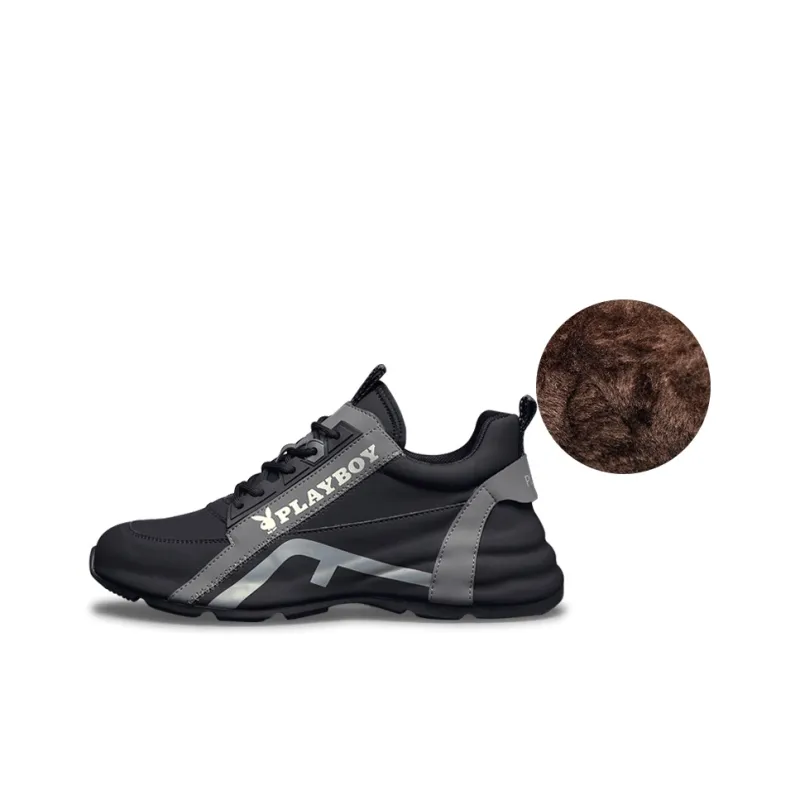 Playboy Lightweight Warm Coverage Low-Top Casual Shoes Men's-2