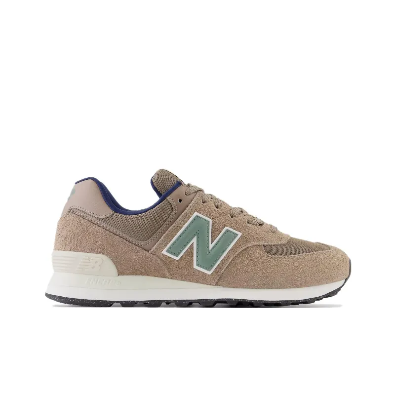 New Balance 574 Brown Grey Navy-1