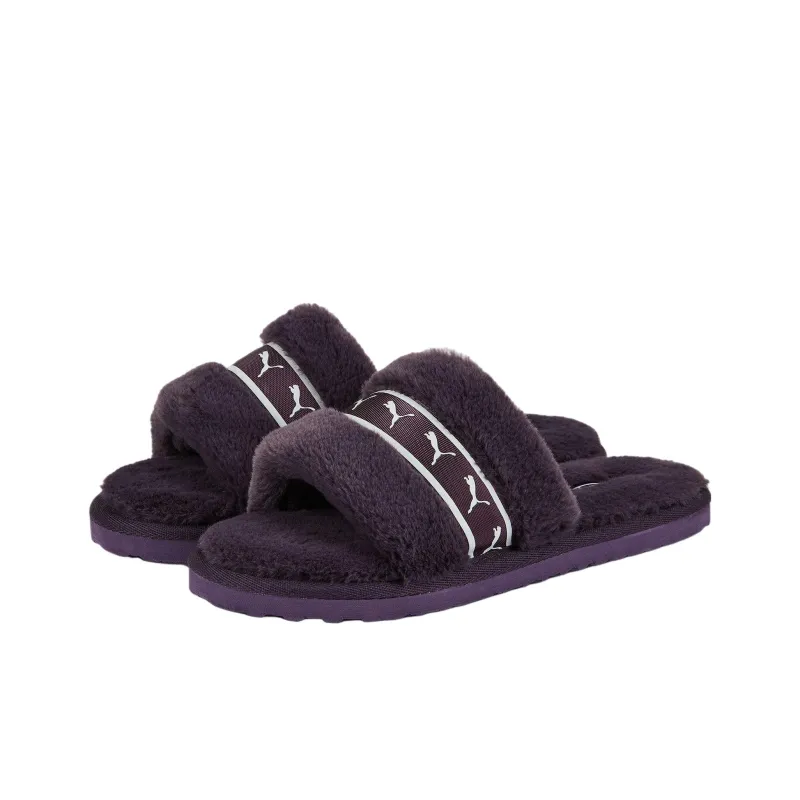 PUMA Fluff Remix BX Fluff Remix B Sports Slippers Women's Purple-2