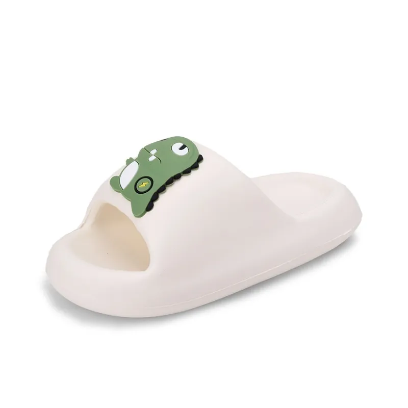 XMISTUO Slide Slippers Unisex White/Black-0