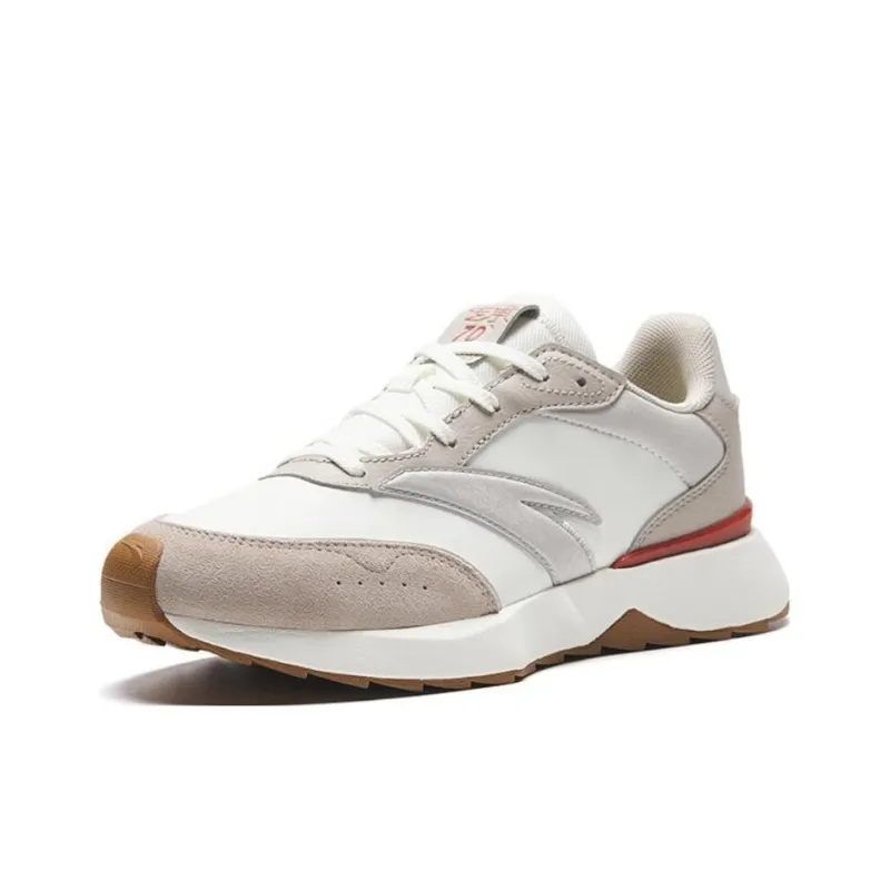 Anta Low Top Casual Shoes Ivory White Shade 2 Gray-1