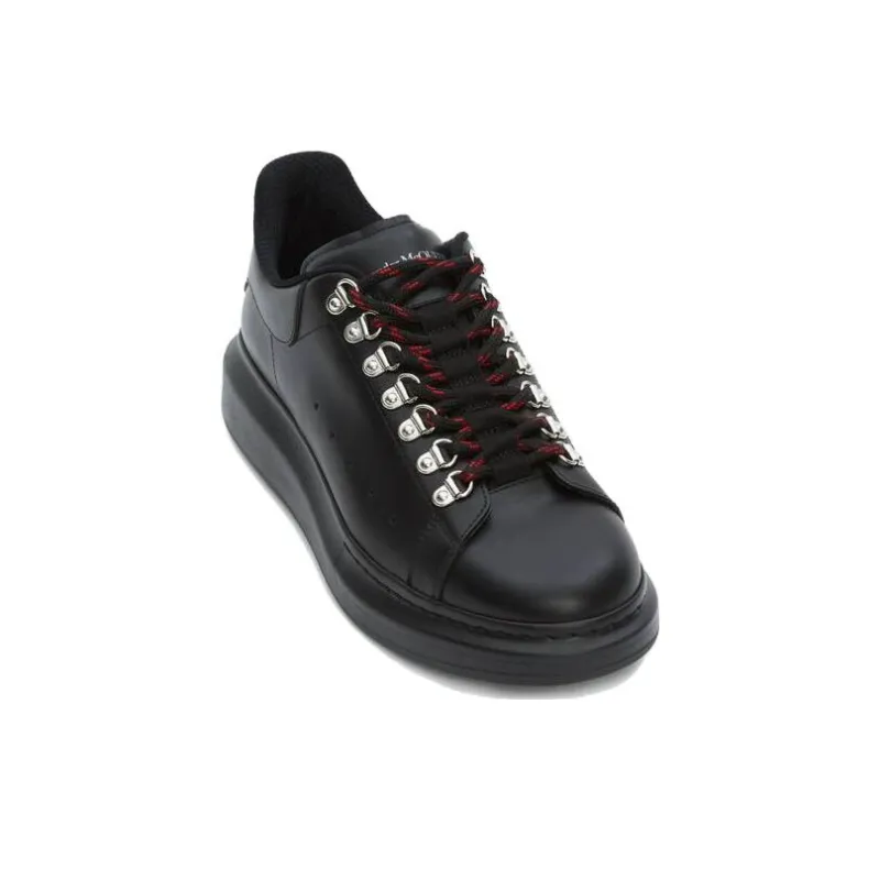 Alexander McQueen Oversized Sneaker With Hook Eyelets 'Black'-1