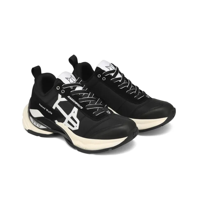 Naked Wolfe Society Low-Top Sports Casual Shoes Women's Black-1