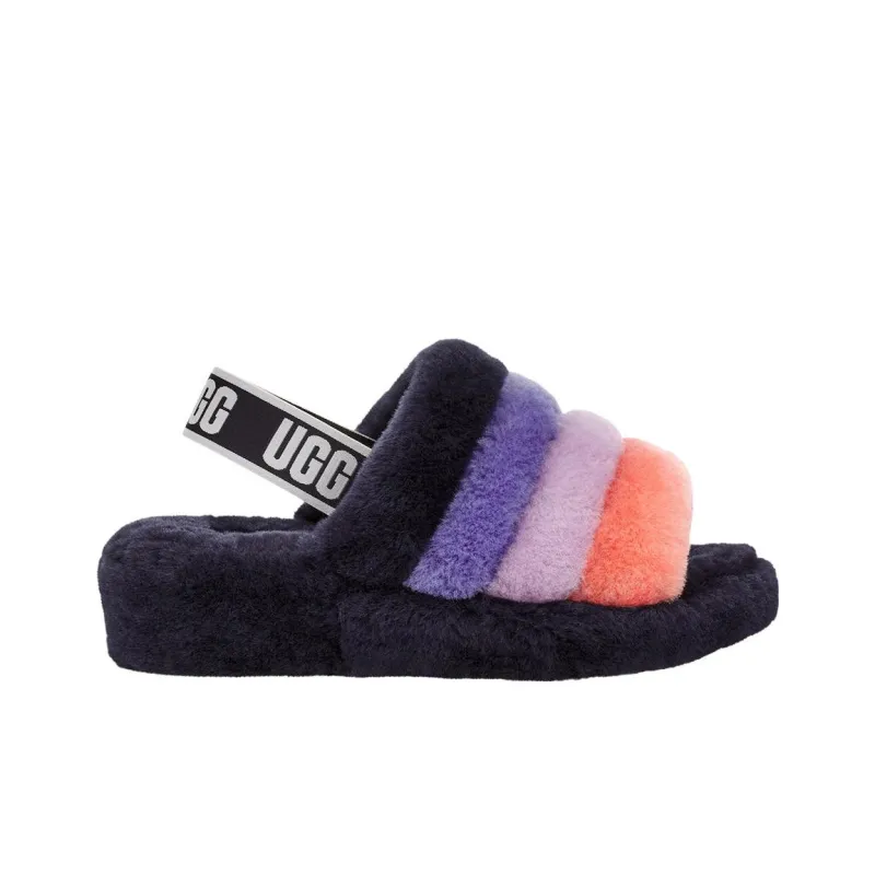 UGG Fluff Yeah Slide Starry Night Multi Women's-1